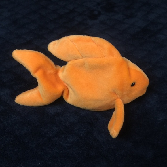 TY 1993 Goldie the Fish Beanie Baby - Picture 4 of 7